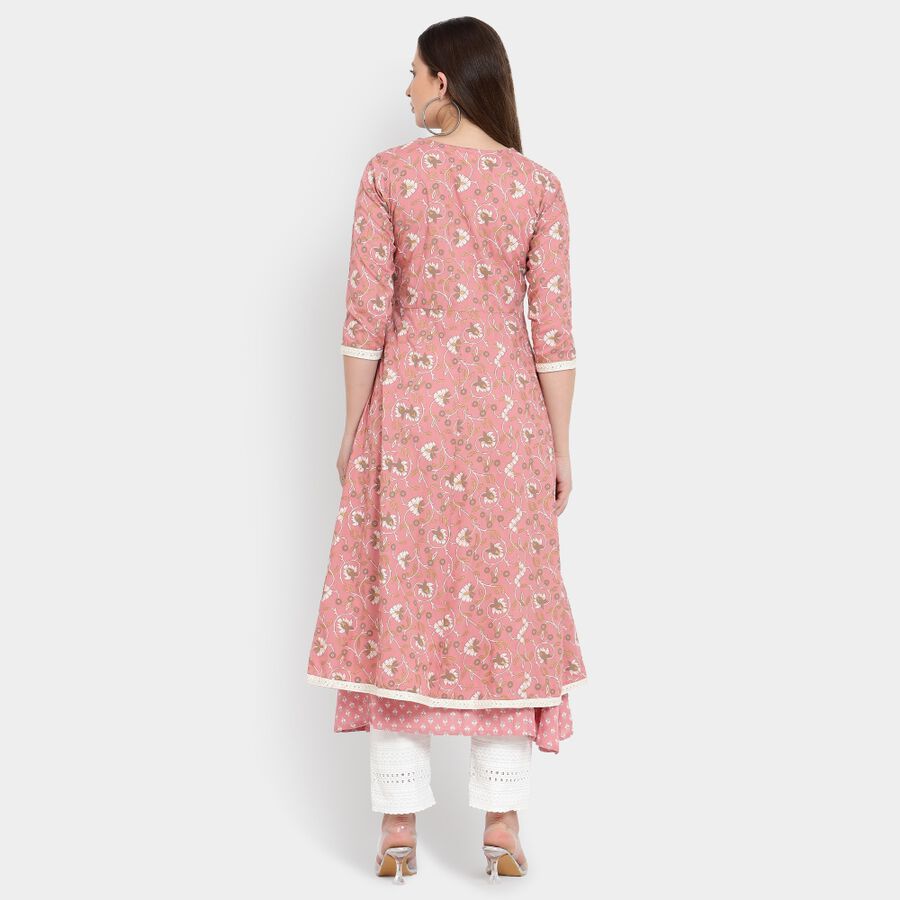 Ladies' Kurta, Light Pink, large image number null