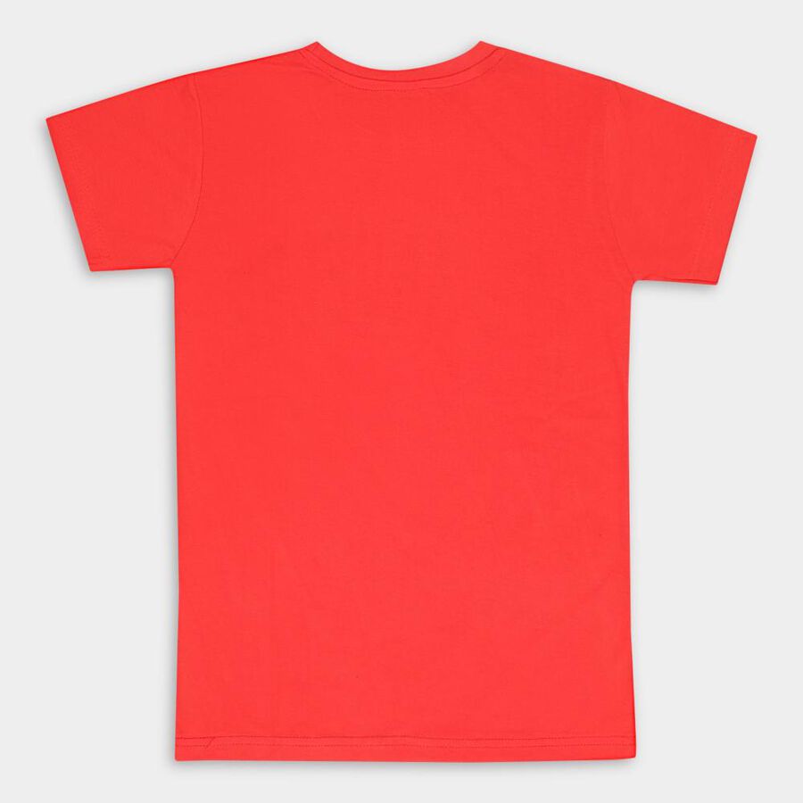 Boys' T-Shirt, Red, large image number null