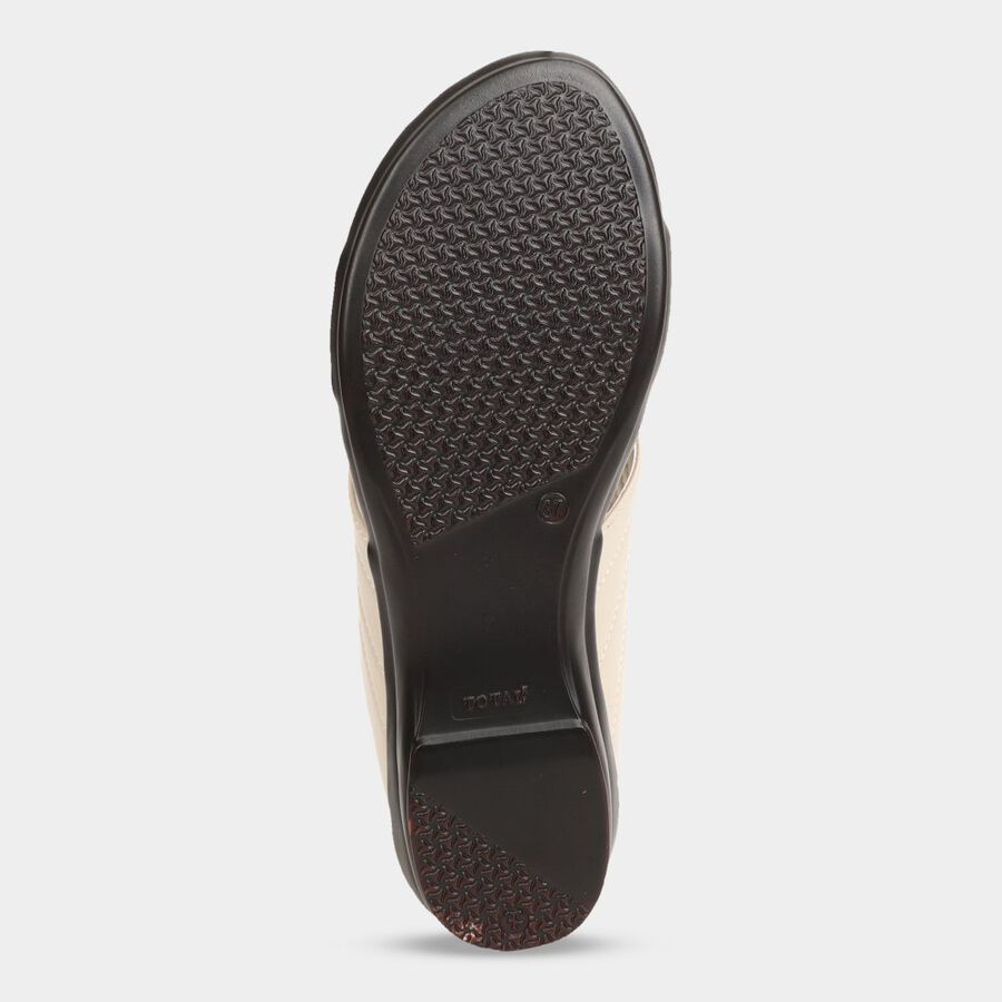 Womens Formal Sandals, Beige, large image number null