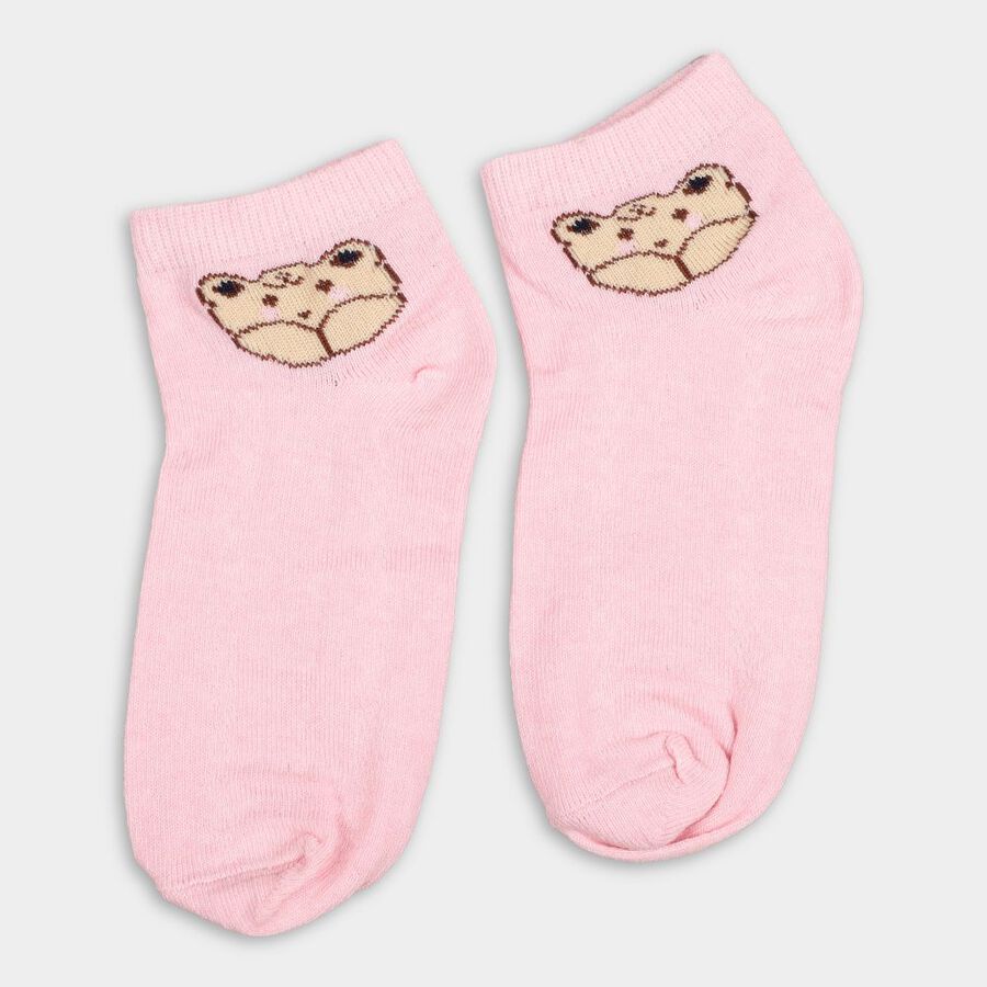 Girls' Socks, Light Pink, large image number null