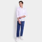 Men's Cotton Casual Shirt, सफ़ेद, small image number null