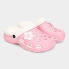 Boys Solid Clog, Pink, small image number null