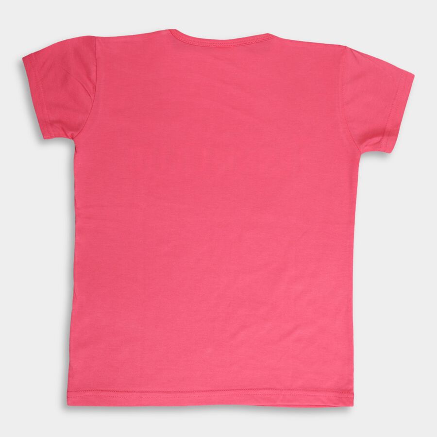 Girls' T-Shirt, Pink, large image number null