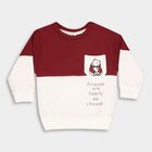 Infants' Sweatshirt, Maroon, small image number null