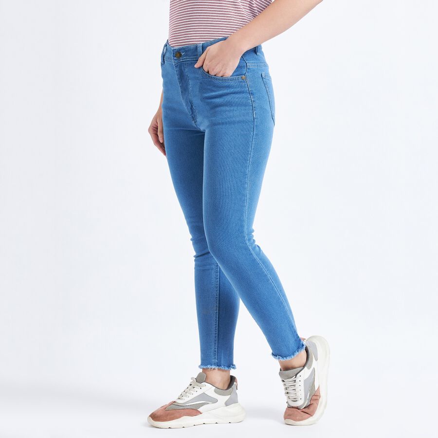 Ladies' Jeans, Mid Blue, large image number null