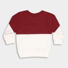 Infants' Sweatshirt, Maroon, small image number null