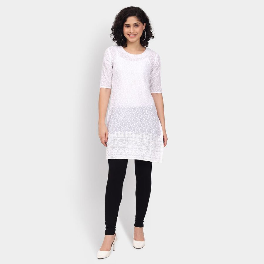 Ladies' Churidar, Black, large image number null