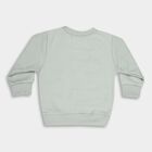 Infant's Sweatshirt, Light Green, small image number null