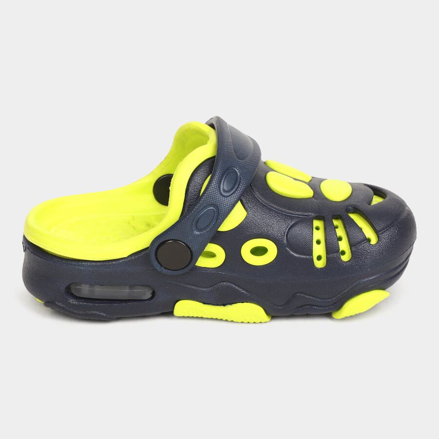 Boys Solid Clog, Green, large image number null