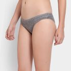 Ladies' Cotton Panty, Dark Grey, small image number null