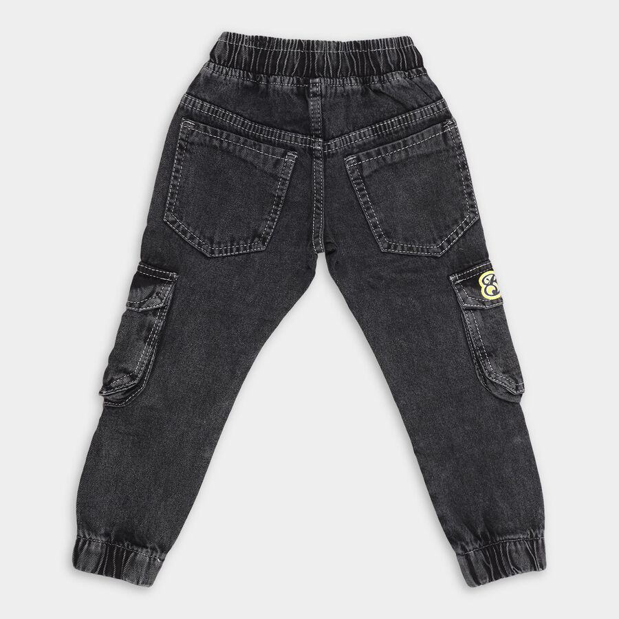 Boy's Jeans, काला, large image number null