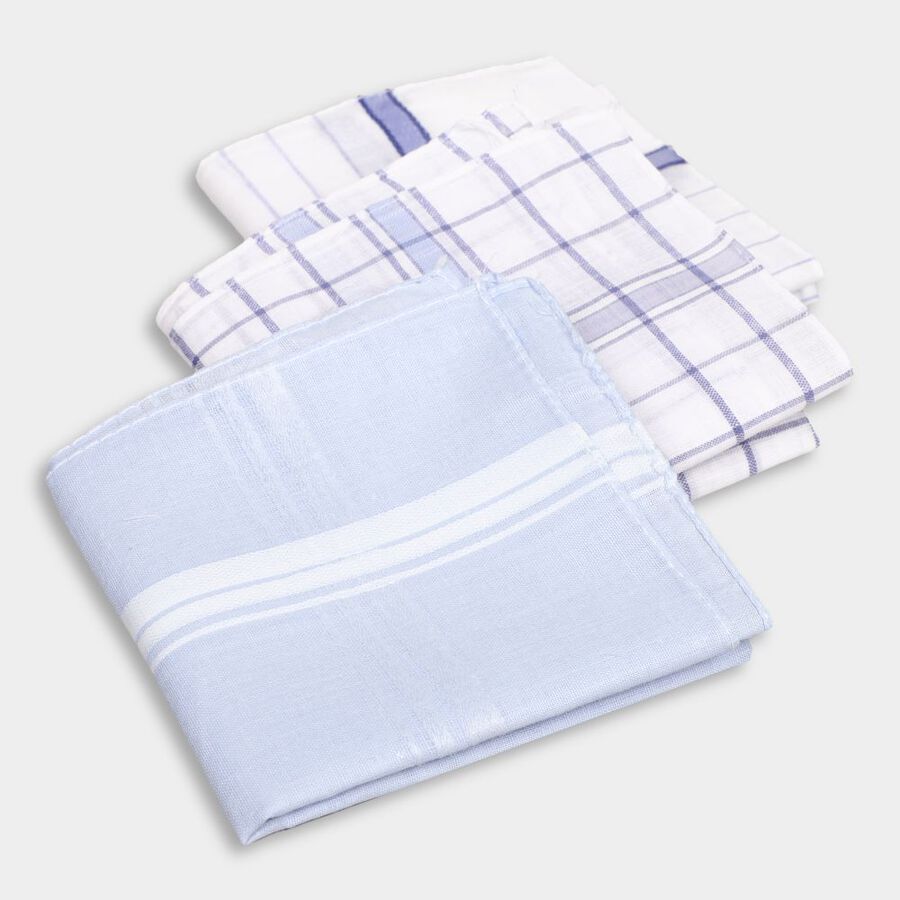 Men's Hanky, हल्का नीला, large image number null