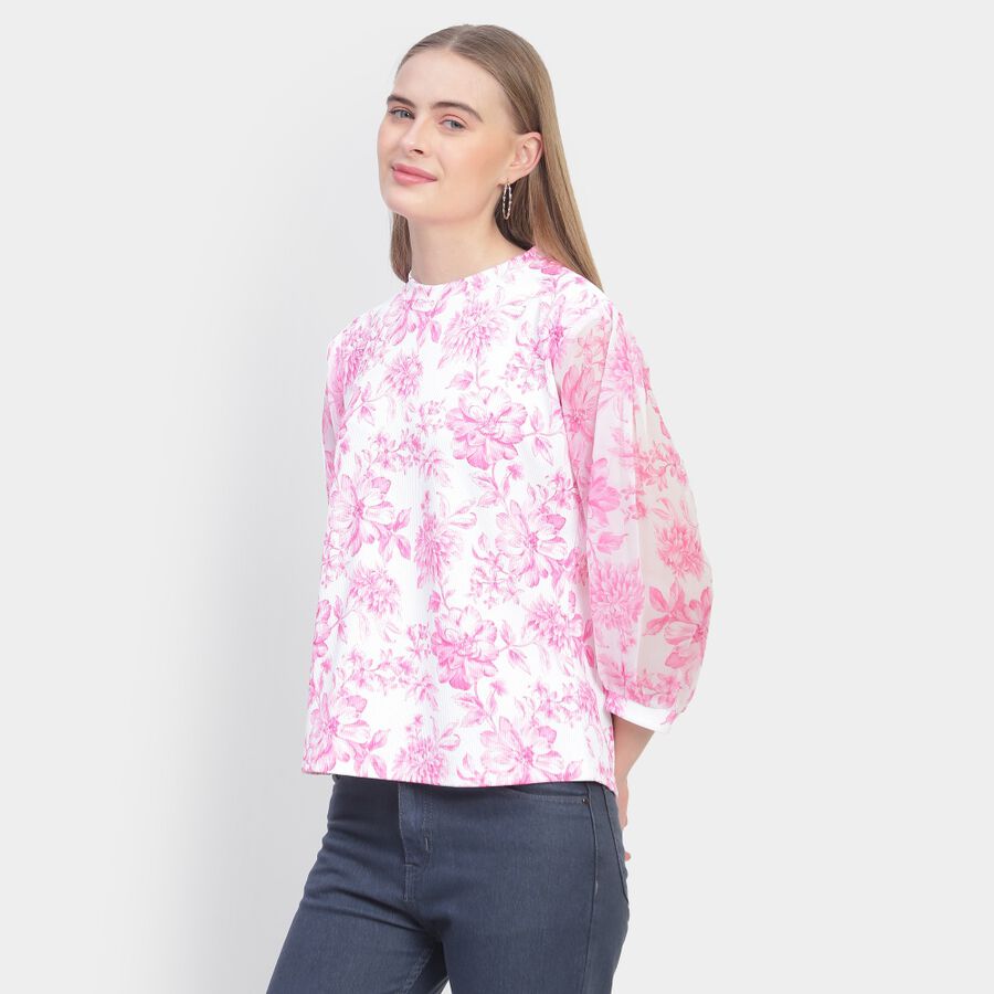 Ladies' Top, Pink, large image number null