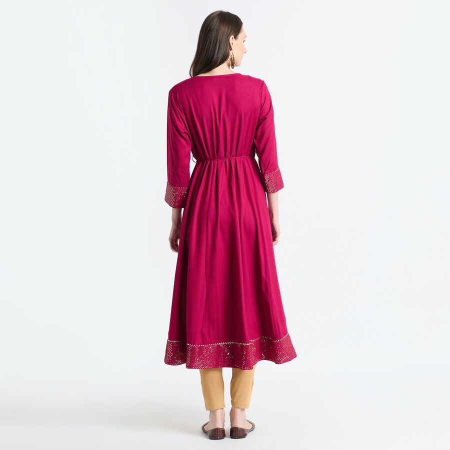 Ladies' Kurta, Fuchsia, large image number null