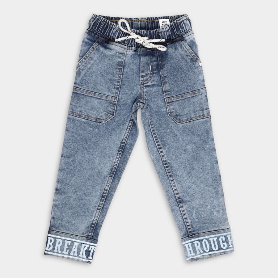 Boys' Jeans, हल्का नीला, large image number null