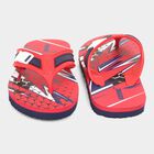 Kids Printed Flip Flops, लाल, small image number null