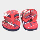 Kids Printed Flip Flops, Red, small image number null