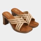 Ladies' Formal Sandals, टैन, small image number null