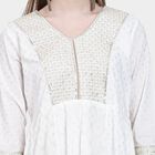 Ladies' Cotton Kurta, Off White, small image number null