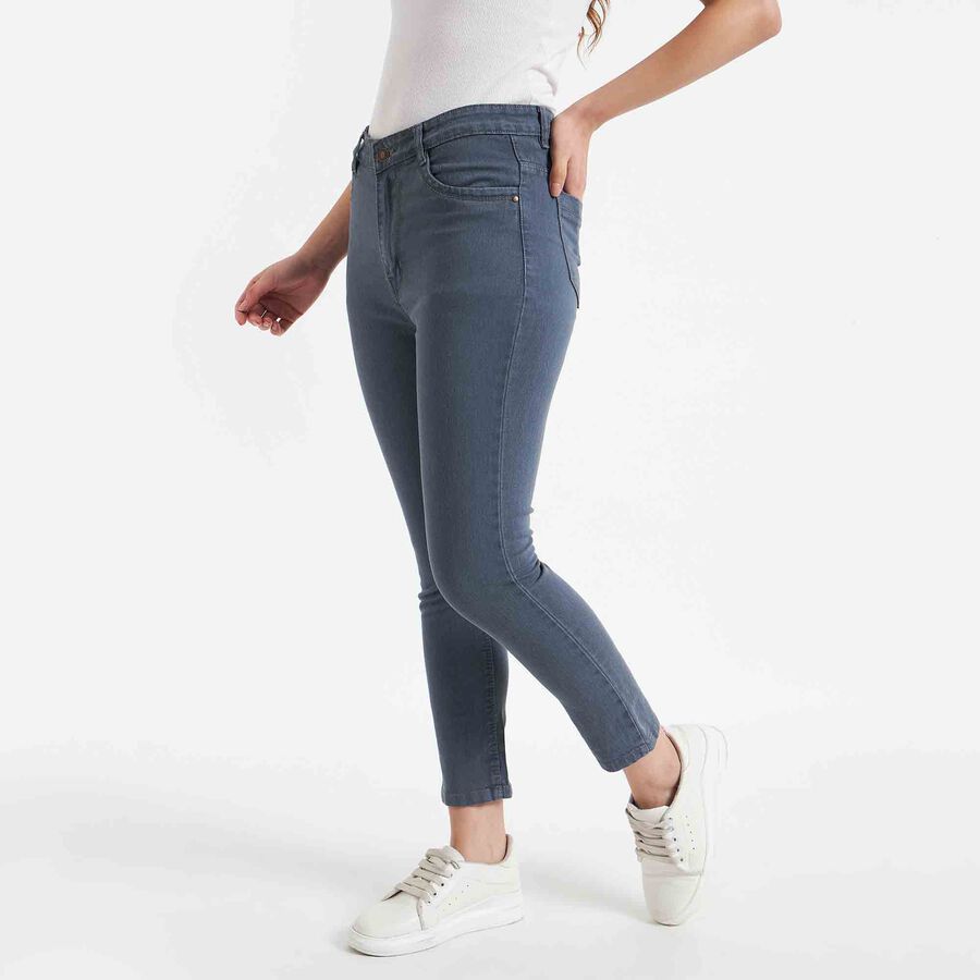 Ladies' Jeans, Dark Grey, large image number null