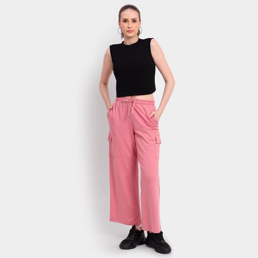 Ladies' Track Pants, Pink, large image number null