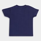 Infants' Cotton T-Shirt, नेवी ब्लू, small image number null