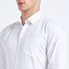 Men's Cotton Formal Shirt, White, small image number null