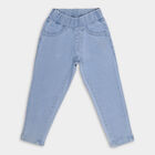 Girls' Jeans, हल्का नीला, small image number null