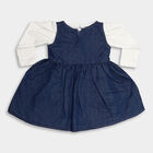 Infant Girl's Frock, सफ़ेद, small image number null