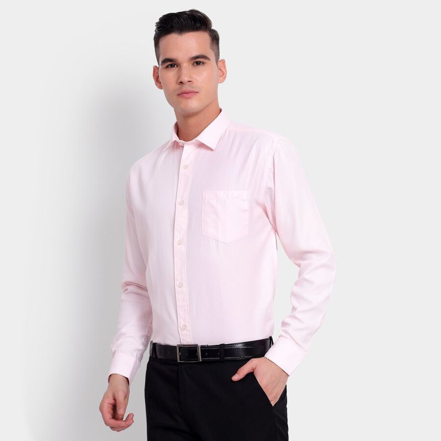 Men's Formal Shirt, Pink, large image number null