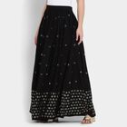 Ladies' Lehenga Skirt, Black, small image number null