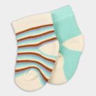 Infants' Socks, Light Green, small image number null