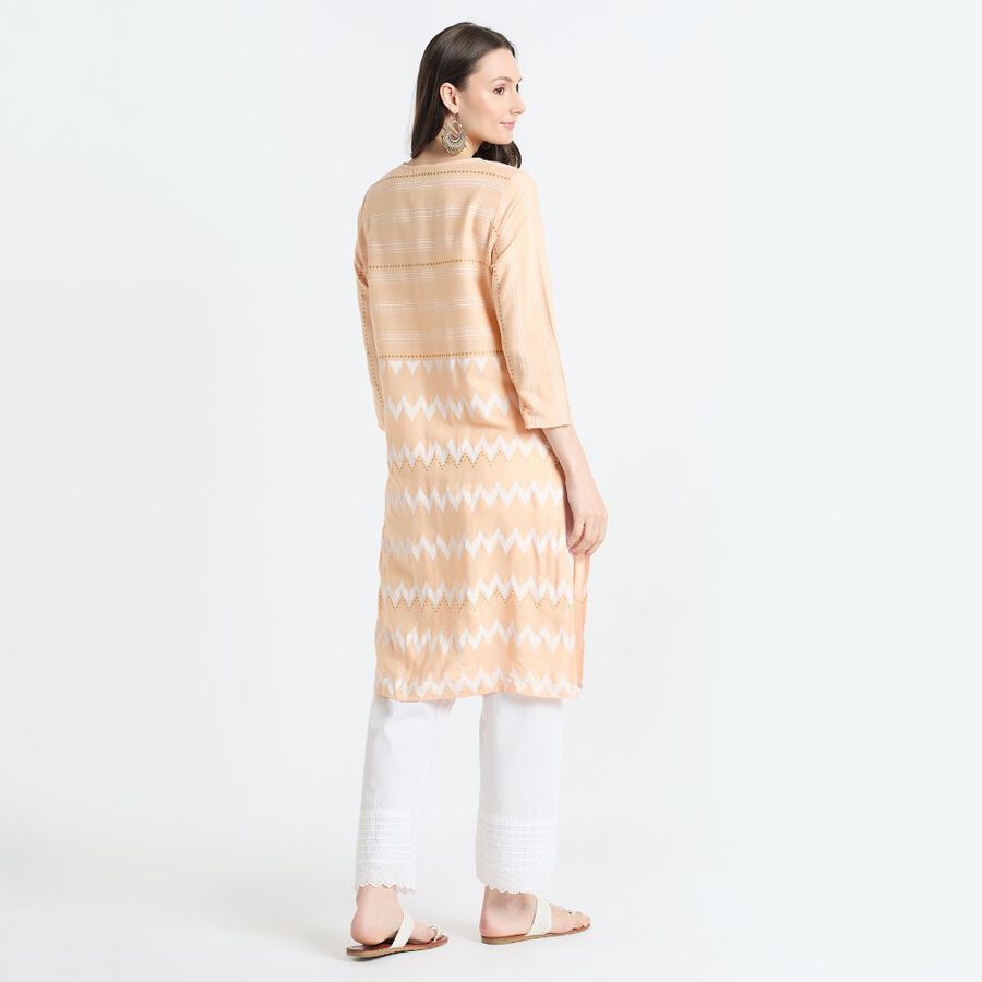 Ladies' Kurta, Peach, large image number null