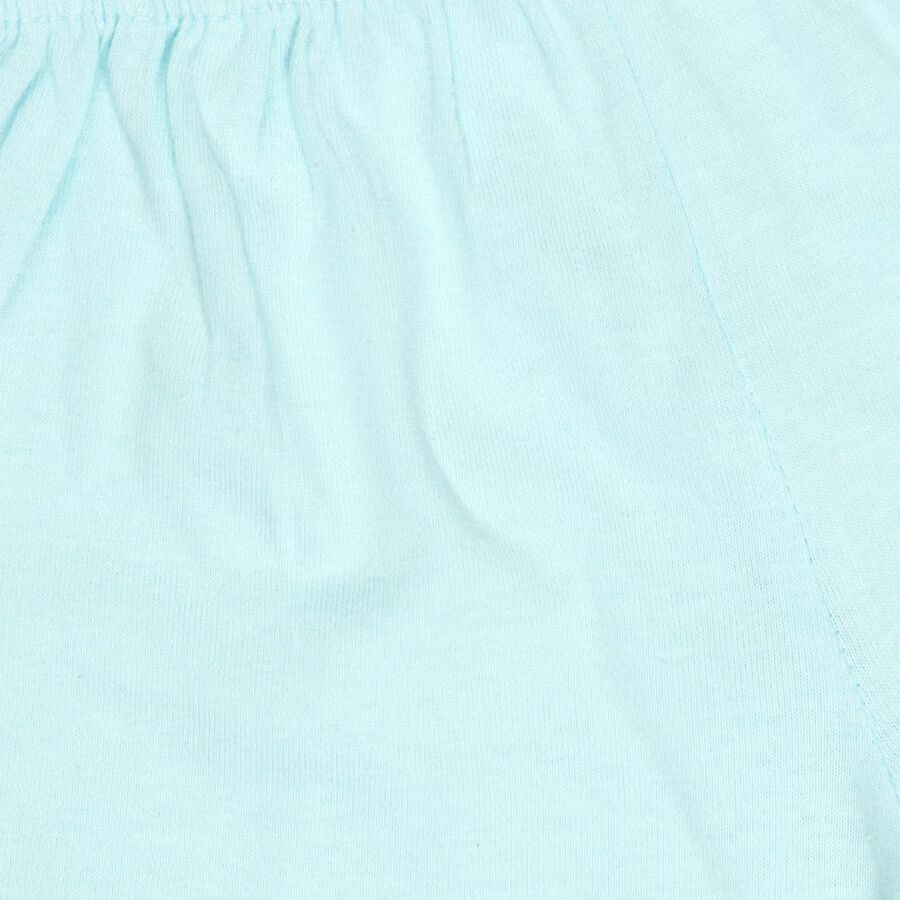 Infants' Cotton Short Set, Aqua, large image number null