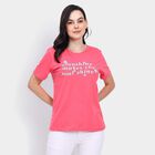 Ladies' Round Neck T-Shirt, Coral, small image number null