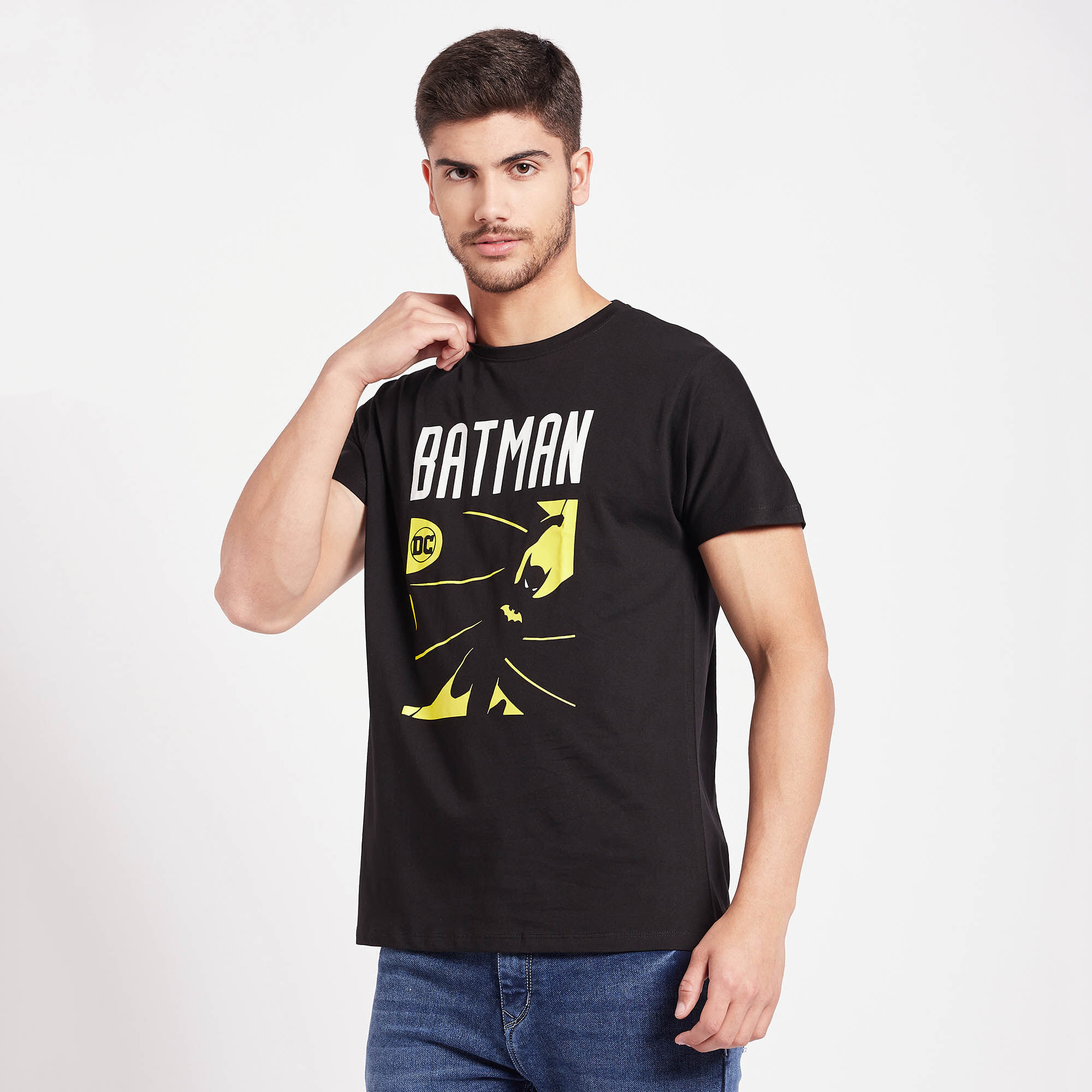 Buy The Eagle Batman T-Shirt Batman1 (Small, Blue) at Amazon.in