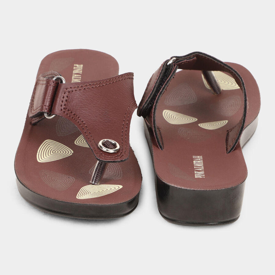 Ladies' Sandal, भूरा, large image number null