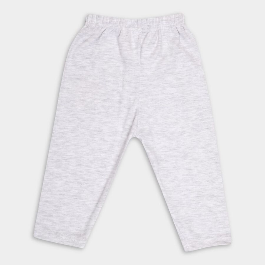Infants' Pyjama, Melange Light Grey, large image number null