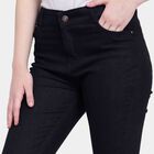 Basic Wash High Rise Skinny Jeans, Black, small image number null