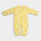 Infants' Cotton Bodysuit, Yellow, small image number null