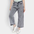 Ladies' Cotton Jeans, Dark Grey, small image number null