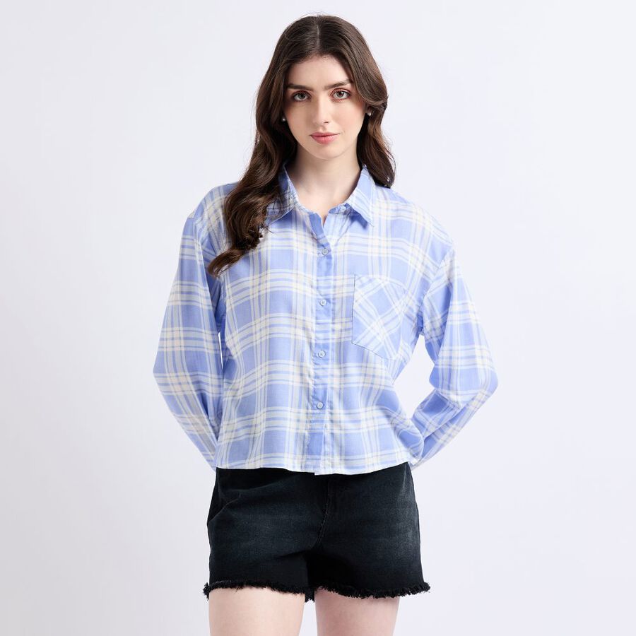 Ladies' Shirt, Light Blue, large image number null