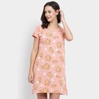 Ladies' Cotton Nighty, Peach, small image number null