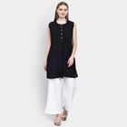 Ladies' 100% Cotton Palazzo, Off White, small image number null