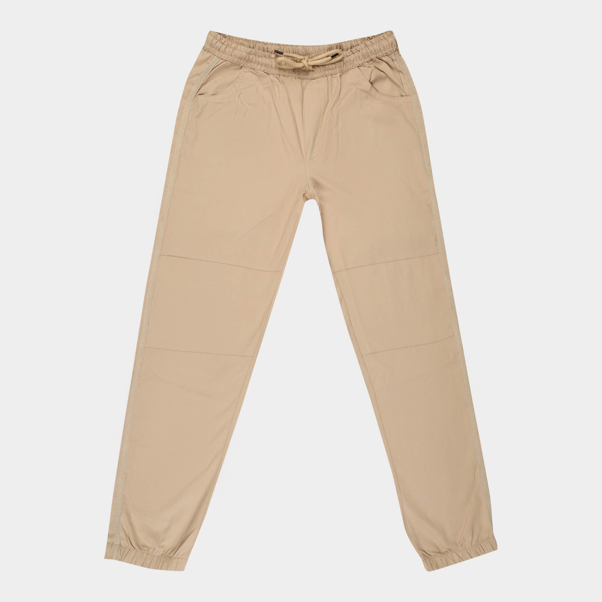 Green wood Single-colour skinny-fit trousers - Buy Online | Terranova