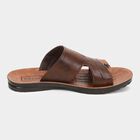 Mens Floater Sandals, Brown, small image number null