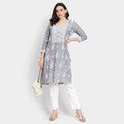 Ladies' Kurta, Light Grey, small image number null