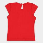 Infants' Cotton T-Shirt, Red, small image number null