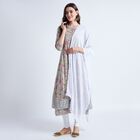 Ladies' Dupatta, White, small image number null