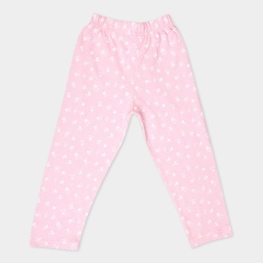 Girls' Pyjama, Light Pink, large image number null